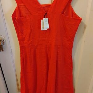 GAP Vibrant Orange Mini Dress